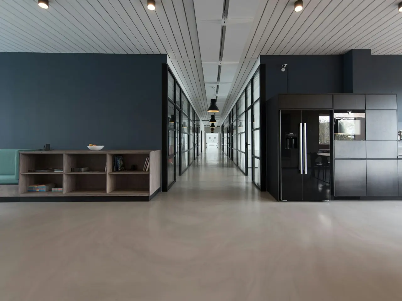 Commercial office building exterior
